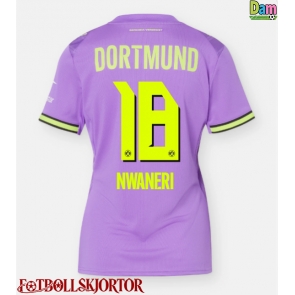 Borussia Dortmund Ethan Nwaneri #18 Tredjetröja Dam 2026-27 Kortärmad
